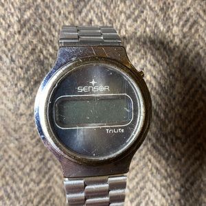 Vintage 70’s 1978 Sensor Trilite Digital Watch